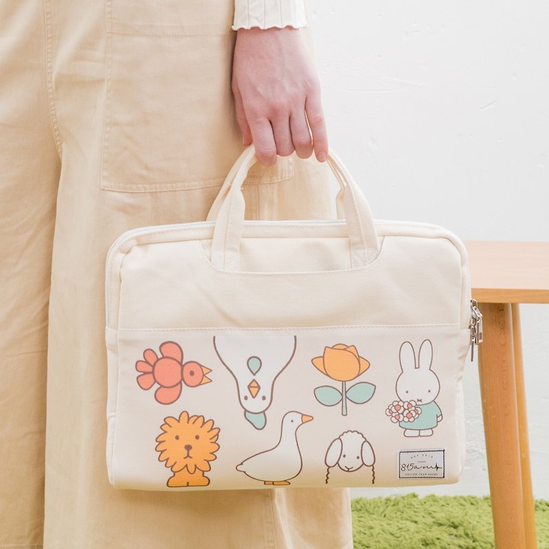 [Exclusive only] MIFFY for playing with animals-laptop bag (13-14 inches)/815a.m