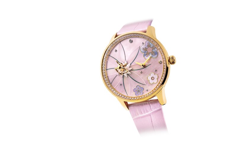 Fouetté 花仙子 I 芭蕾舞錶 (全球限量99隻) - 女錶 - 貴金屬 粉紅色