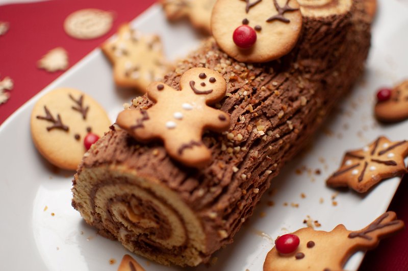 聖誕烘焙手作甜點實作體驗 | 法國聖誕樹幹蛋糕 - 烘焙/料理/美食 - 新鮮食材 