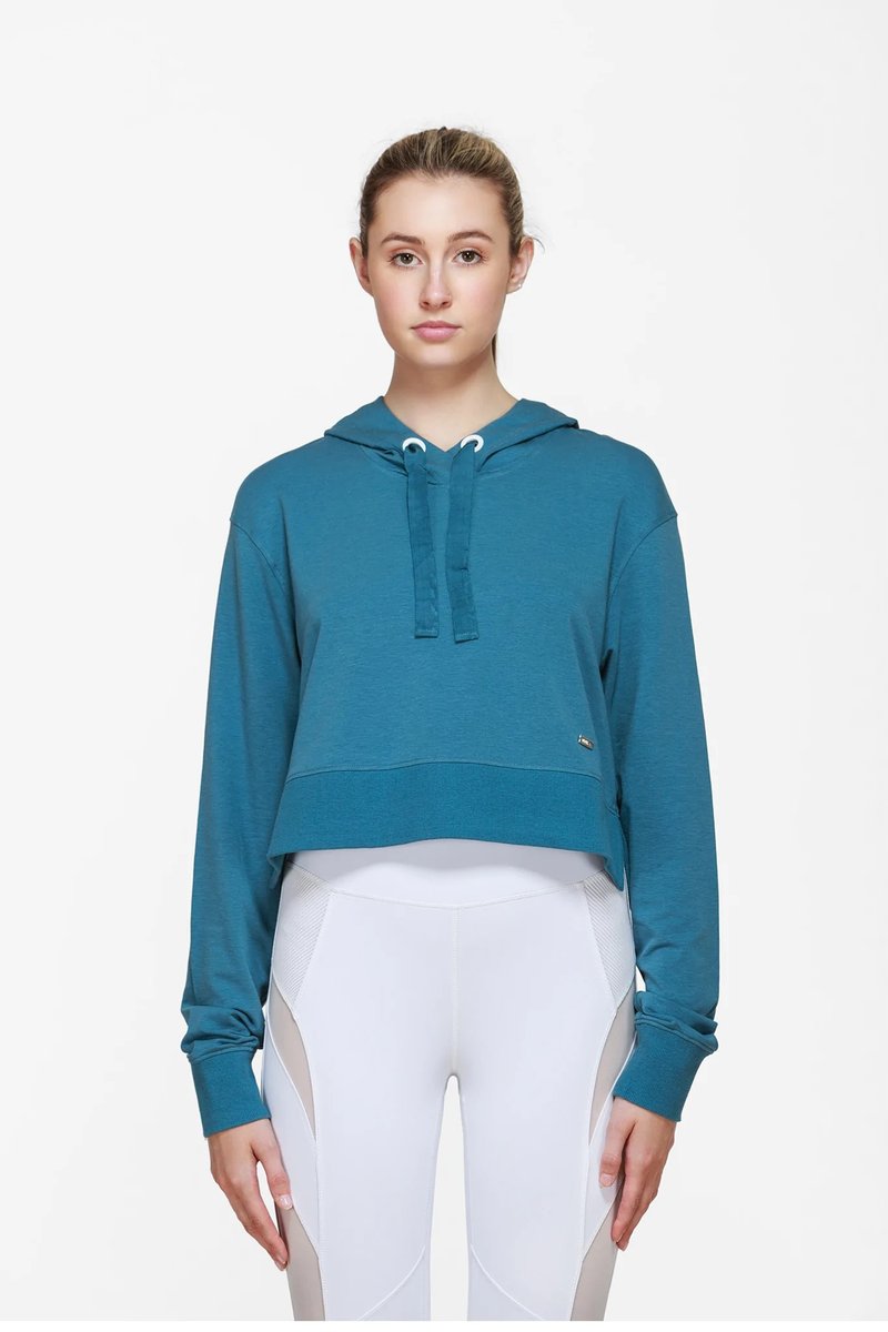 Regan Hoodie I - 女運動上衣/背心 - 聚酯纖維 綠色