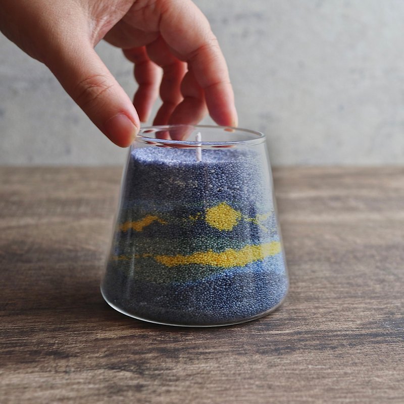 Sand Painting Scented Candle Creation Workshop - เทียน/เทียนหอม - ขี้ผึ้ง 