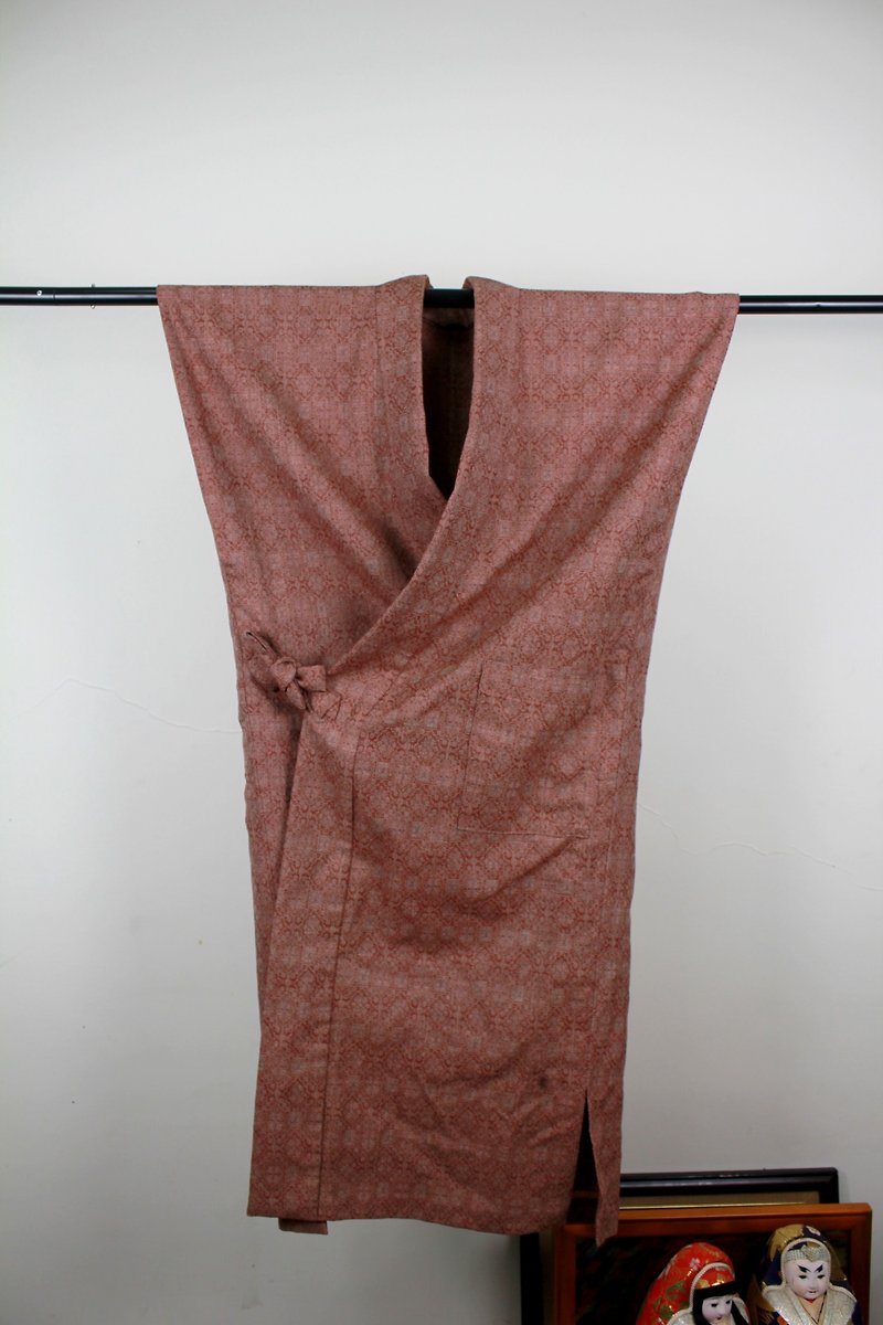 タートルGege  - 日本の手作りの着物コートベスト - アウター メンズ - コットン・麻 多色