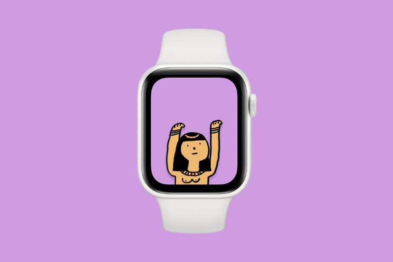 Apple Watch Wallpaper,Decor,Digital Painting - Egypt Summer - 電腦手機桌布/貼圖/App 圖示 - 其他材質 