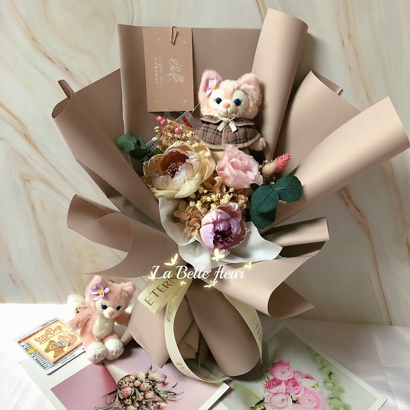 Lena Belle Bouquet/Lina Belle/Dried Flower Bouquet/Valentine's Day Gift - ช่อดอกไม้แห้ง - พืช/ดอกไม้ 