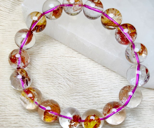 Natural Pretty Herkimer Diamond Crystal Beads Bracelet AAAA