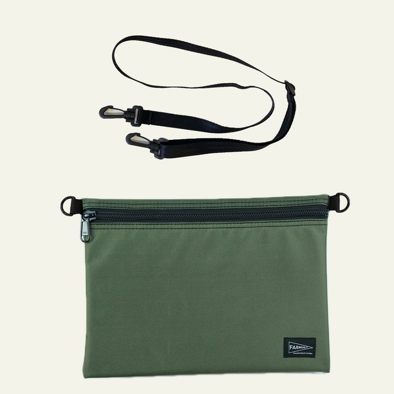 FARM HUT outdoor water-repellent multifunctional storage bag (with strap) L - กระเป๋าแมสเซนเจอร์ - วัสดุอื่นๆ หลากหลายสี