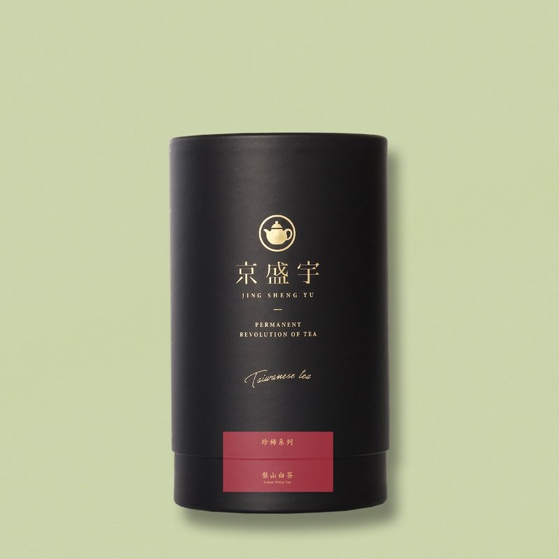 京盛宇【茶葉】珍稀梨山白茶30g 品味罐 - 茶葉/茶包/水果茶 - 新鮮食材 紅色