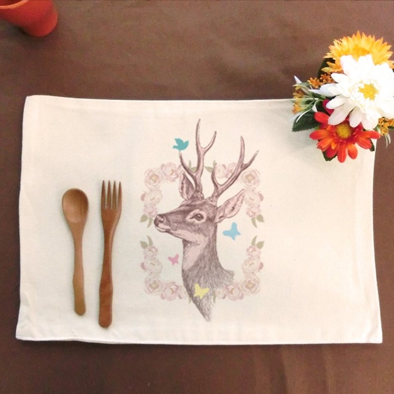 DeerGarden│ Make your table Canvas Placemat - ผ้ารองโต๊ะ/ของตกแต่ง - ผ้าฝ้าย/ผ้าลินิน 