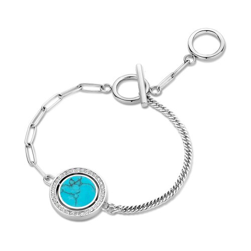 CROSS, CERRUTI 1881, ZENDAR 官方旗艦館 CERRUTI 1881 限量2折 經典TURQUOISE手鍊 全新專櫃展示品
