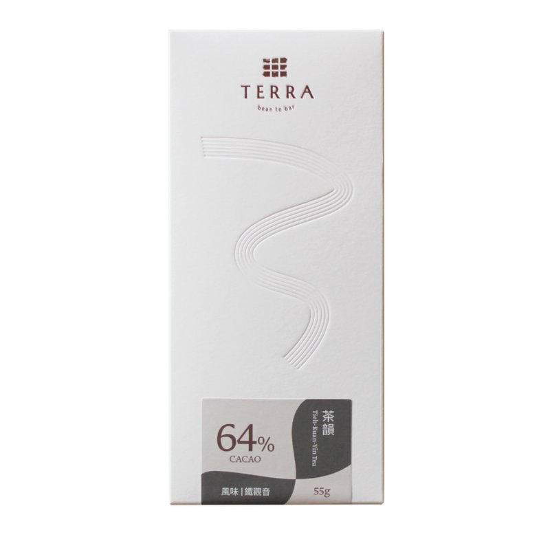 TERRA Tieguanyin Flavored Chocolate-Tea Rhyme - Chocolate - Fresh Ingredients 