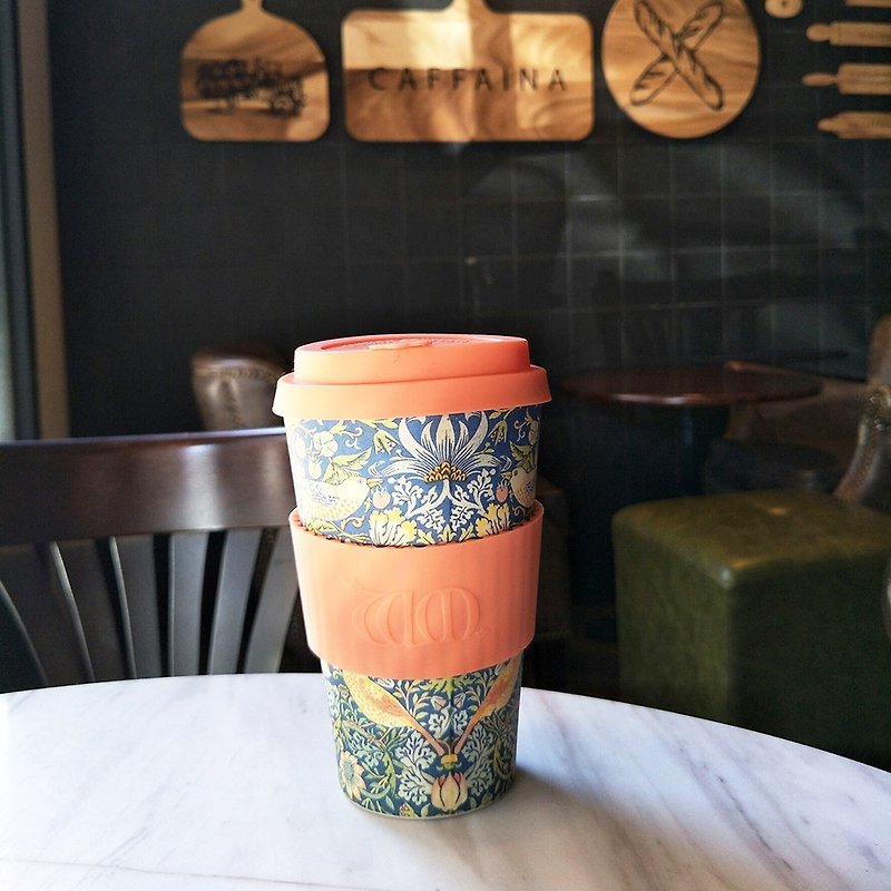 Ecoffeeカップ|カップアートジョイントモデル（ピッキングベリー）に付随する14オンスの環境保護 - マグカップ - その他の素材 多色