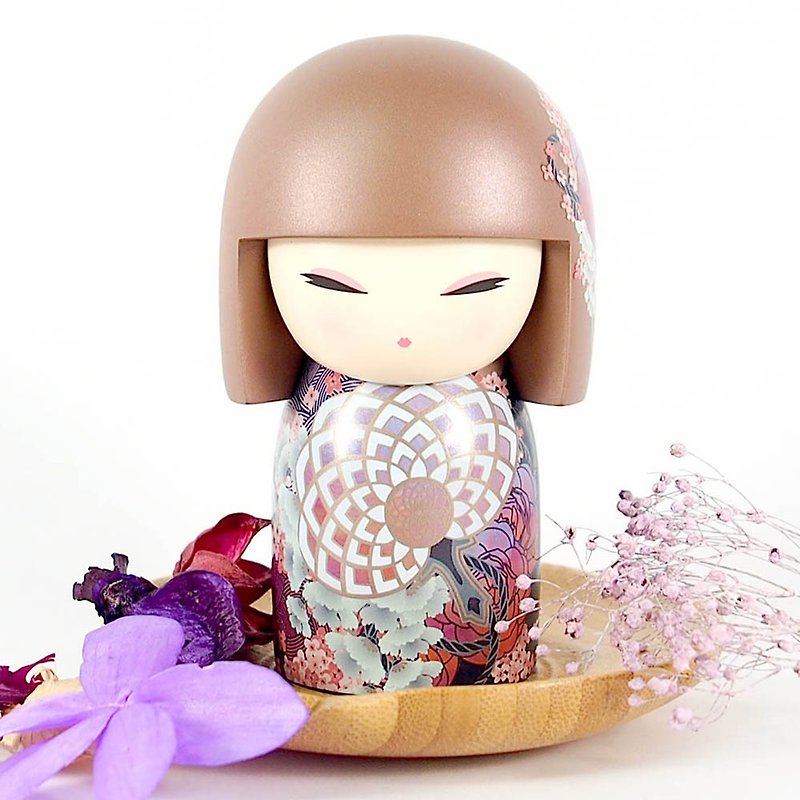 L version-Airi cute precious [Kimmidoll and blessing doll] - Stuffed Dolls & Figurines - Pottery Purple