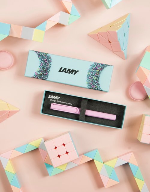 LAMY TAIWAN 官方旗艦館 【雷雕刻字】 LAMY 鋼珠筆 / safari 系列 - 限量2023- 春日粉