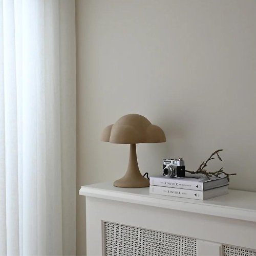 101 Copenhagen Fungus Table Lamp - Sand - 陶瓷 蕈菇造型桌燈