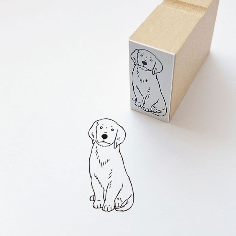 Rubber stamp dog - Stamps & Stamp Pads - Rubber Brown