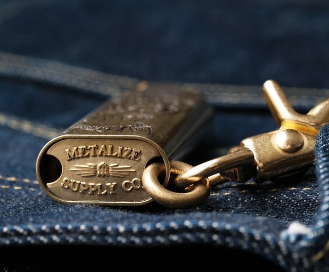 METALIZE】真鍮製ライターケース - 日本MiWA ROCK & B.B.D.W.