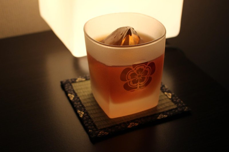 Odagi Gourd Crest / Otsu Rock Glass - Cups - Glass 