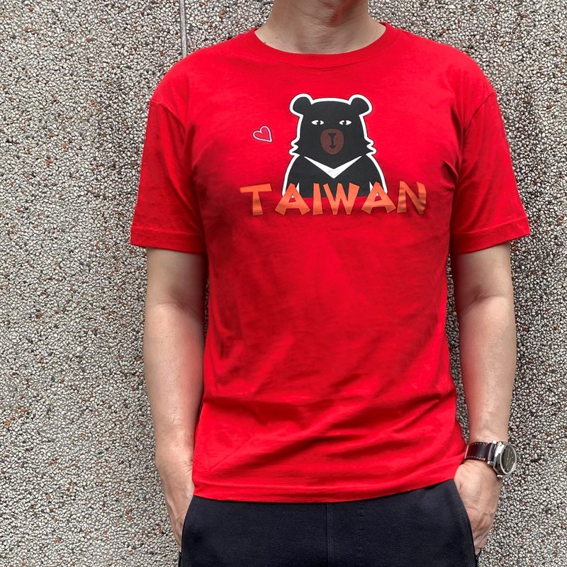 MILU台灣故事T-Shirt / 喔熊愛台灣短袖T恤 / 純棉台灣製 Taiwan - 男 T 恤 - 棉．麻 