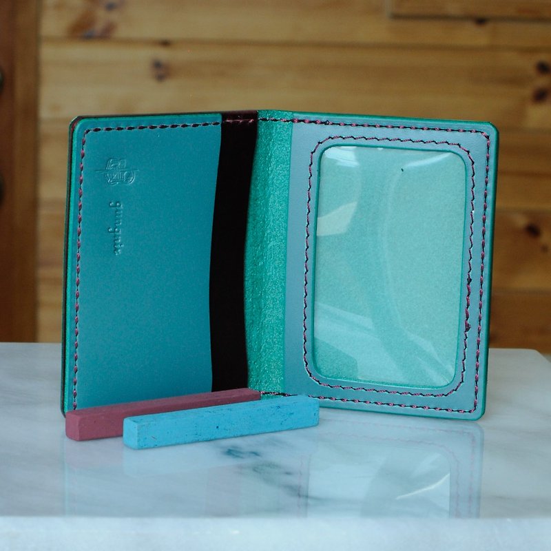 Bi-fold pass case No.12 Buttero - ID & Badge Holders - Genuine Leather Multicolor