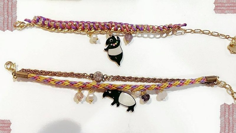 §HUKUROU§ shiny braided maltles bracelet - Bracelets - Other Metals 