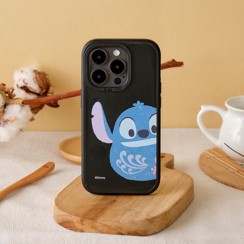 Disney 祈福系列-史迪奇款峽谷強悍MagSafe iPhone手機殼 - 手機殼/手機套 - 矽膠 多色