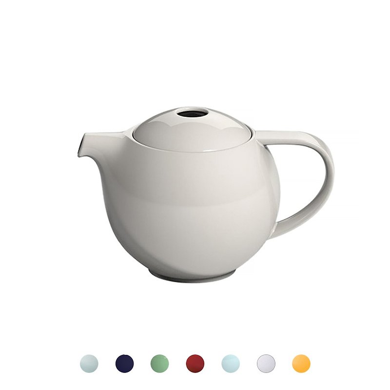 LOVERAMICS 愛陶樂 | 專業茶具系列 - Pro Tea茶壺600ml (白色) - 咖啡壺/咖啡器具 - 瓷 白色