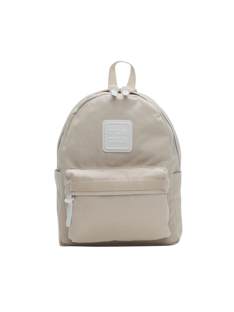 Stone Color Backpack (S size) - กระเป๋าเป้สะพายหลัง - วัสดุอื่นๆ 