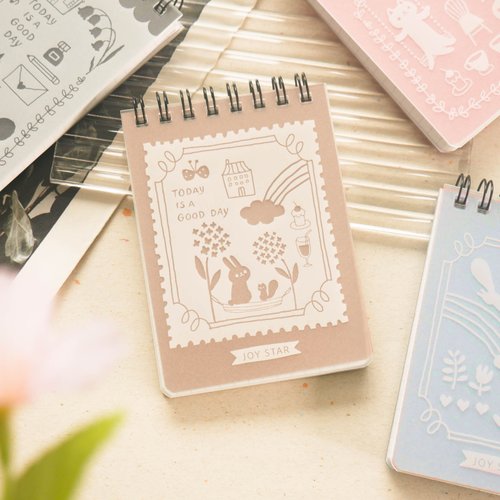 九達生活禮品 INS風 - 線圈筆記本(方眼/100K)。JN-100201。輕巧便攜.簡約可愛