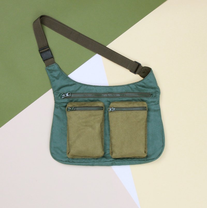 PeterPeter Multi Bag/4 Colours - Green - Messenger Bags & Sling Bags - Polyester Green