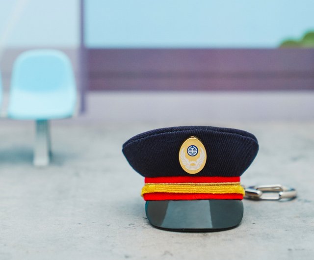 オールインワンカード | 台湾鉄道 - 特別駅駅長帽子/立体風