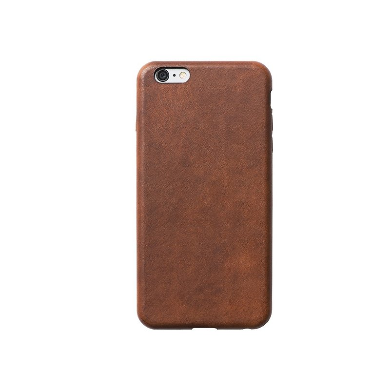 US NOMADxHORWEEN iPhone 6 Plus/6s Plus leather case - Phone Cases - Genuine Leather Brown