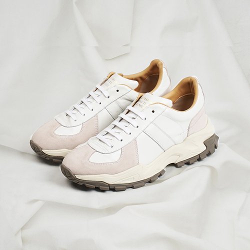 BLESS SHOE 德訓鞋 復古風 真皮拼色 休閒鞋