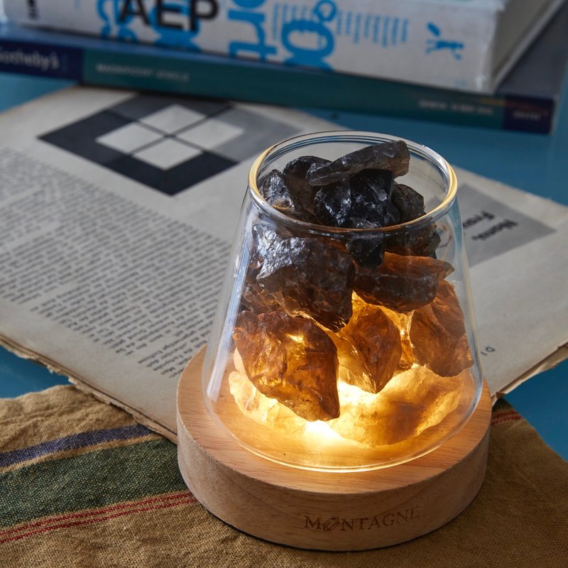 【Montagne】Tea Crystal | Healthy X Creation | Crystal Diffuser - น้ำหอม - คริสตัล สีนำ้ตาล