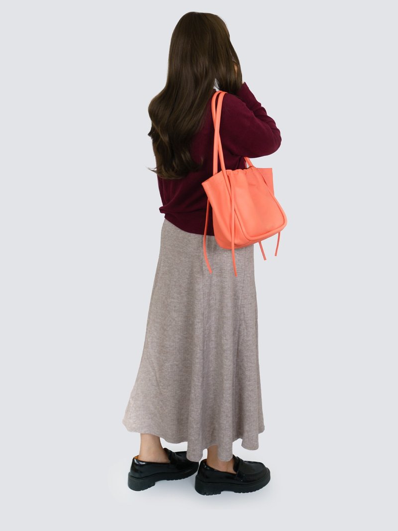 NEW Marroque Papillon Tote Bag, in Sunset. - 手提包/手提袋 - 真皮 紅色