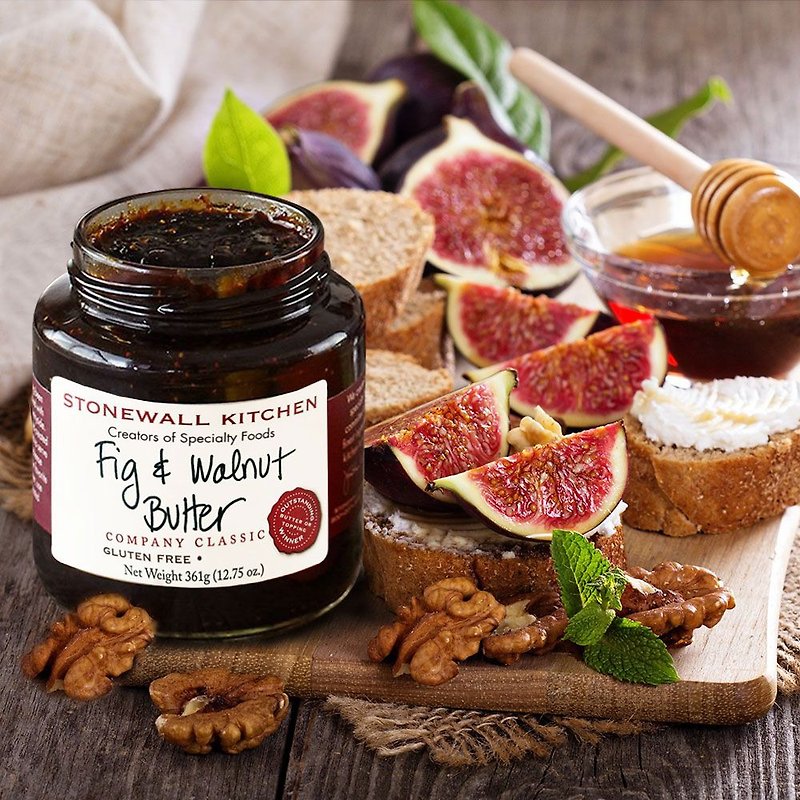 STONEWALL KITCHEN Fig Walnut Spread 361G (originally imported from the United States) - Jams & Spreads - Fresh Ingredients 