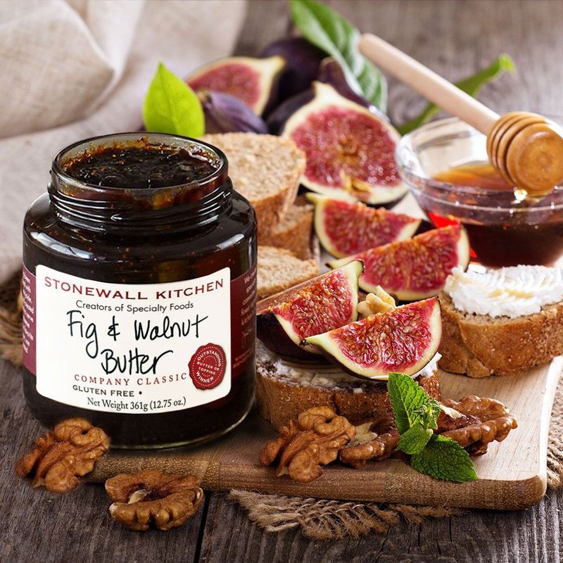 STONEWALL KITCHEN Fig Walnut Spread 361G (originally imported from the United States) - แยม/ครีมทาขนมปัง - อาหารสด 