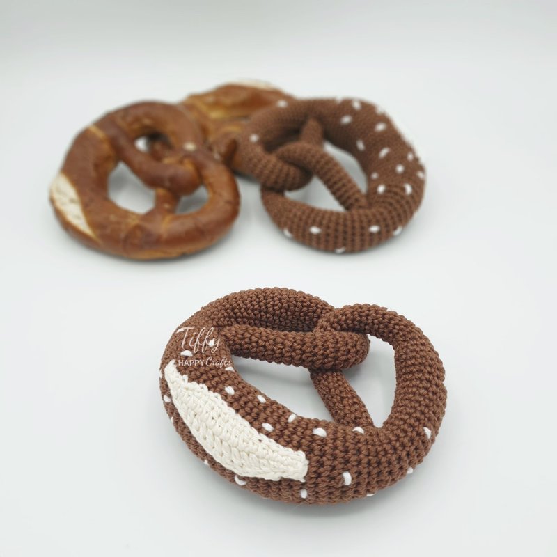 Pretzel | Amigurumi Crochet Play Food Pattern PDF - 手工藝教學/工具書 - 其他材質 