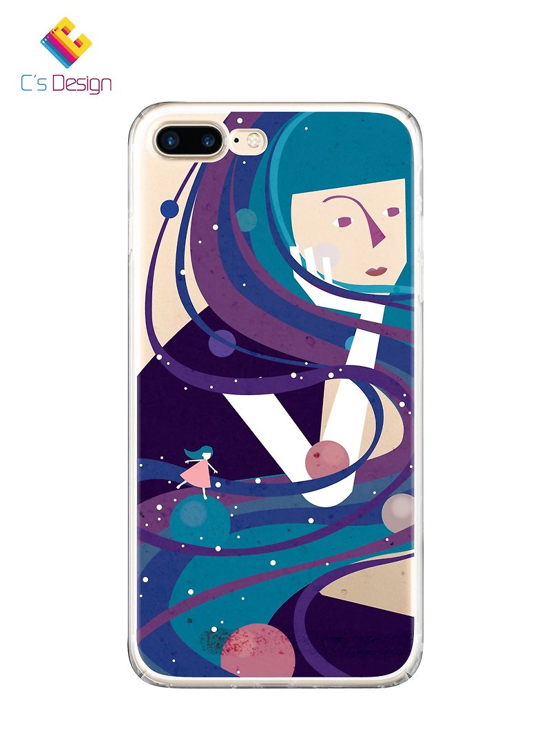 Dancing with the Galaxy - Samsung S5 S6 S7 note4 note5 iPhone 5 5s 6 6s 6 plus 7 7 plus ASUS HTC m9 Sony LG G4 G5 v10 phone shell mobile phone sets shell phone cases - Other - Plastic 