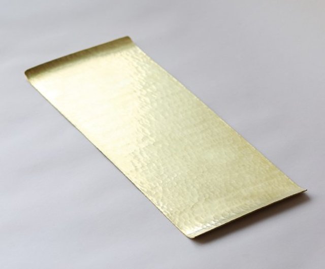 BRASS 2WAY FLAT TRAY - SOLID