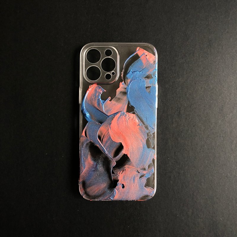 Acrylic Hand Paint Phone Case | iPhone 12 pro Max | Romance