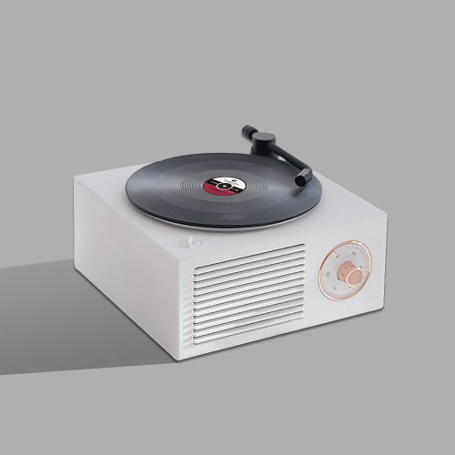 HeadphoneDog耳機狗設計 唱盤造型 無線藍芽喇叭 可接手機 電腦 bluetooth speaker