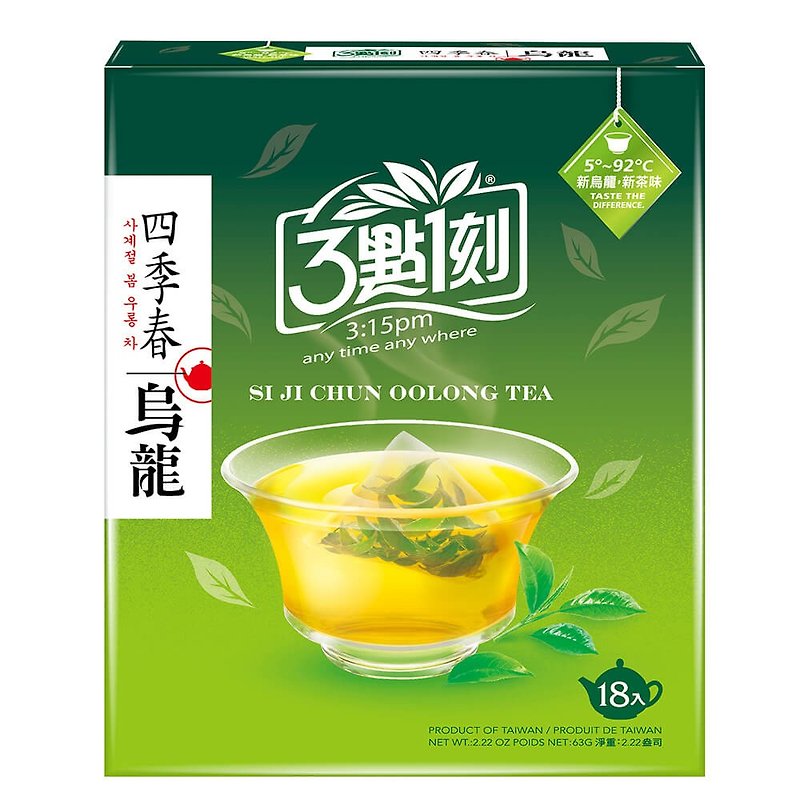 [3:1 tick] Four Seasons Spring Oolong Tea 18pcs/box - Tea - Other Materials Green