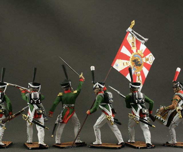 !! Toy soldiers miniature KNIGHTS set 6 figures Made in Russia 2,5" 
