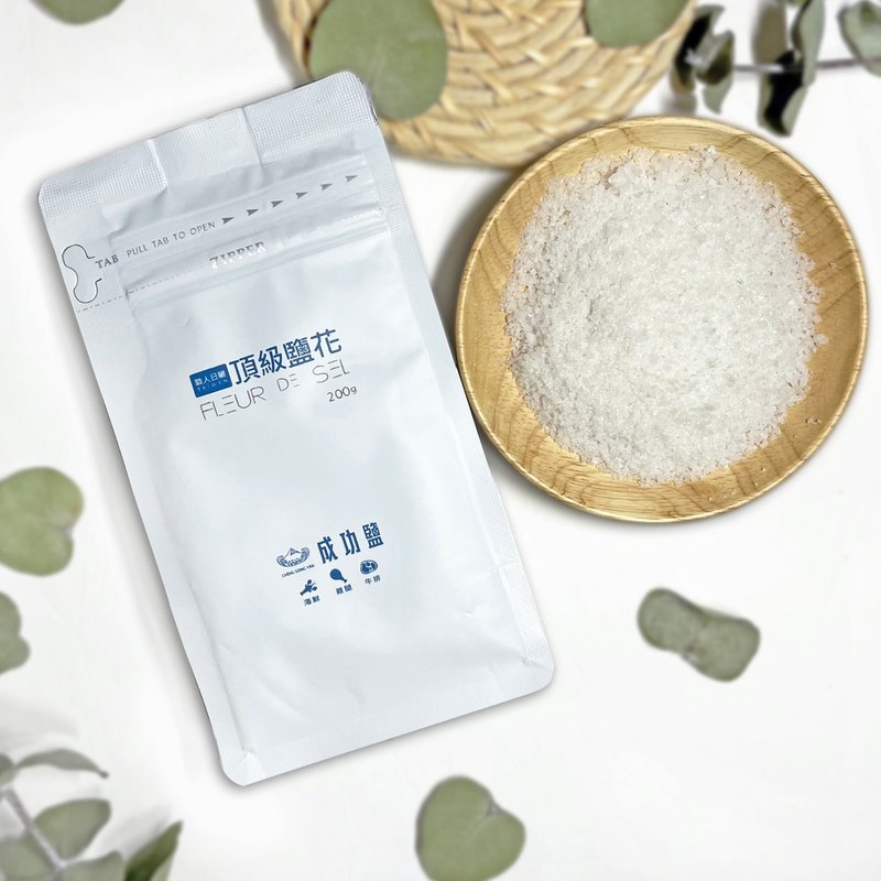 成功鹽 井仔腳日曬頂級鹽花 - 醬料/調味料 - 其他材質 