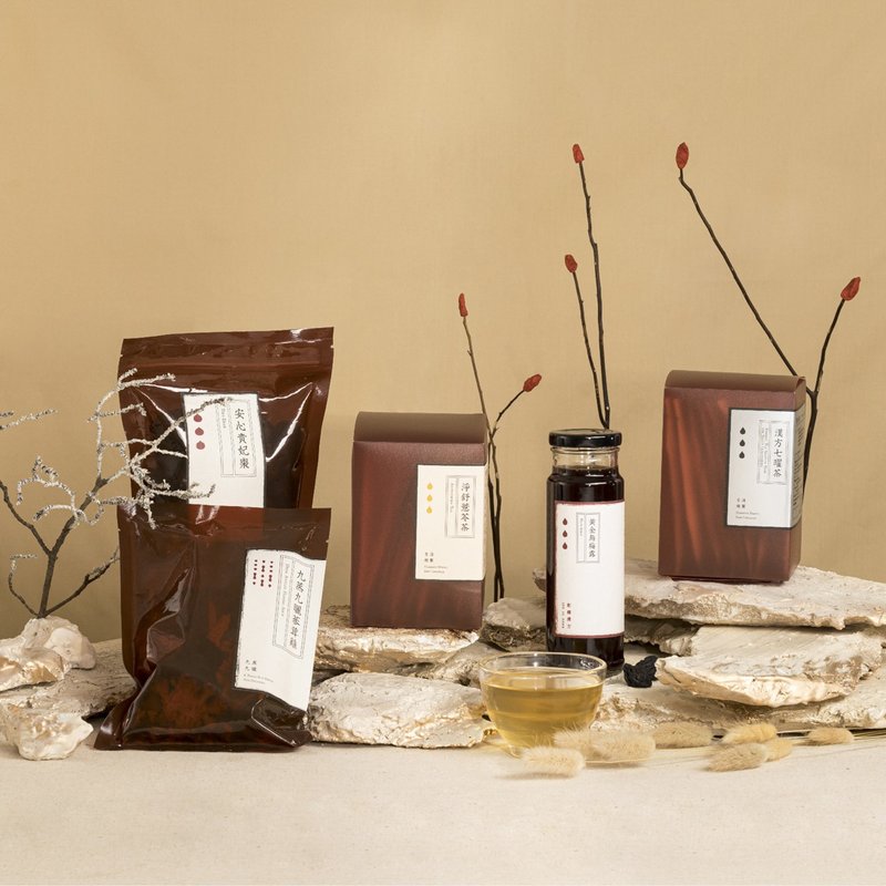 【漢藝師推薦】漢方15日體驗組 | 首購推薦 養生茶 輕濕 料理包 - 茶葉/茶包/水果茶 - 新鮮食材 咖啡色