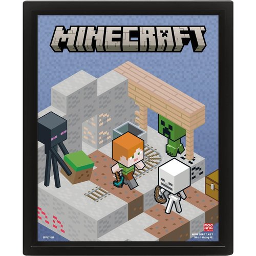 Dope 私貨 【Minecraft 】麥塊 異界切換 3D海報
