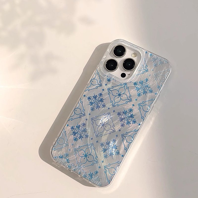 冰雪琉光 透彩花磚系列 銀河手機殼 CSBT01 - 手機殼/手機套 - 矽膠 多色