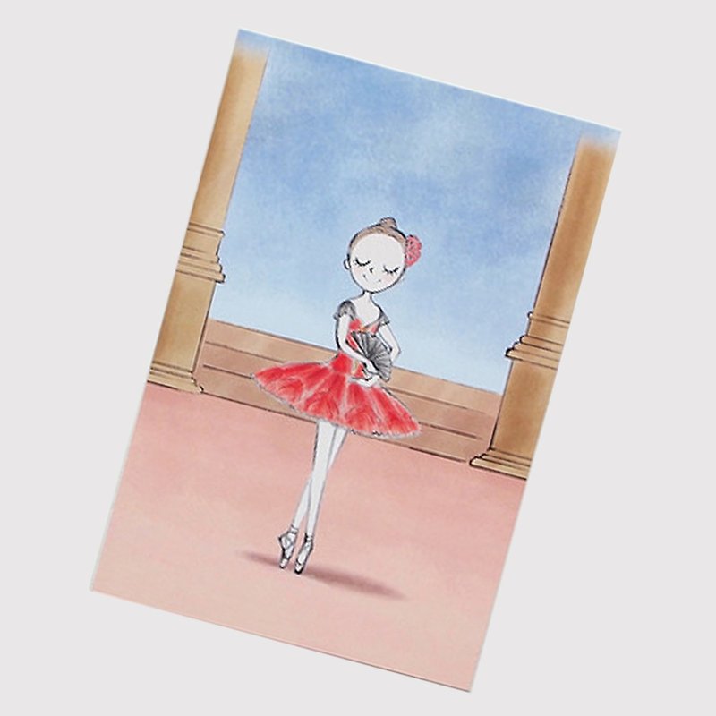 Yizike Ballet | Don Quixote Kitri Ballet Postcard - Cards & Postcards - Paper Multicolor