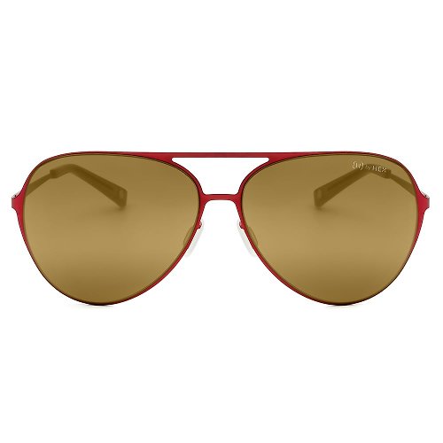 HEX Eyewear 墨鏡 | 太陽眼鏡 | 經典紅色飛行員 | 台灣製 | 金屬鏡框眼鏡