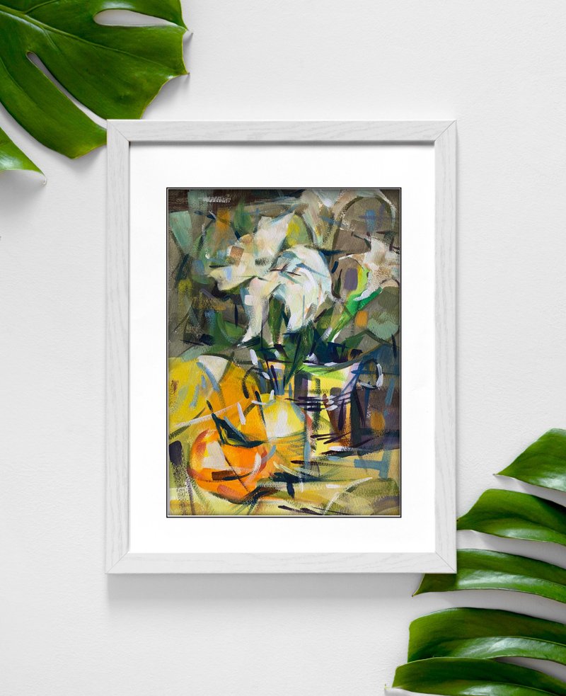 [Watercolor] Pure Lily - Posters - Paper 